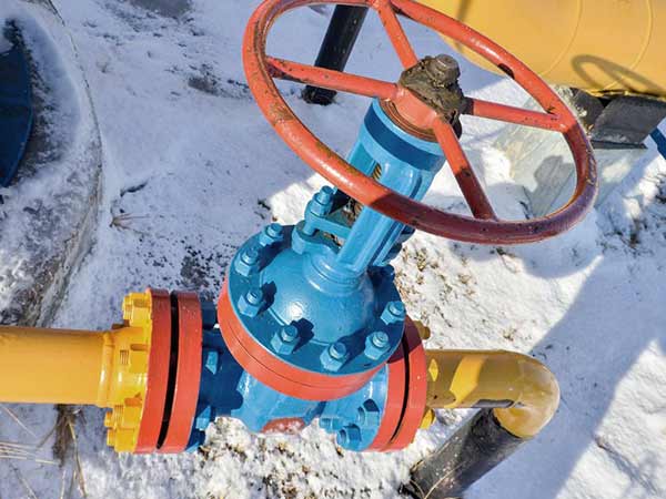 Antifreeze and maintenance of valves in winter