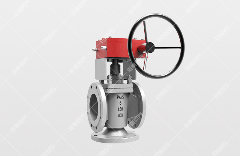 T-type three-way ferrule sealing plug valve