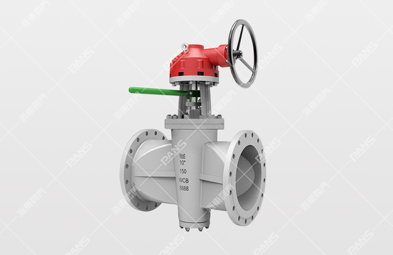 Lifting hard sealed plug valve