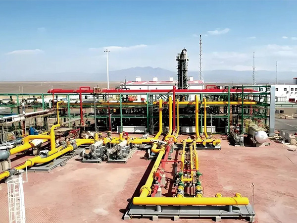 The first gas storage group in Northwest China realizes the same production